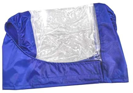 Amagogo Mobility Bike Control Panel Tiller Cover, Dustproof Cover, Bike Control Panel Cover, Blue