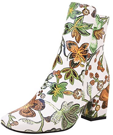 Stivali Gomma Donna Stivali Donna Alti Fino al Ginocchio Creeper Shoes Stivaletti Donna con Tacco Beige Stivali Equitazione Donna Stivali Alti con Tacco A Spillo Stivali Bianchi