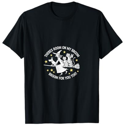 Halloween There's Room On My Broom For You Too Teacher T-Shirt