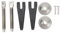 Klemmgriff-Schraubensatz aus ABS und Aluminiumlegierung für Außenborder 2SH Bracket, 8SN Bracket, 2MSHR Bracket 1