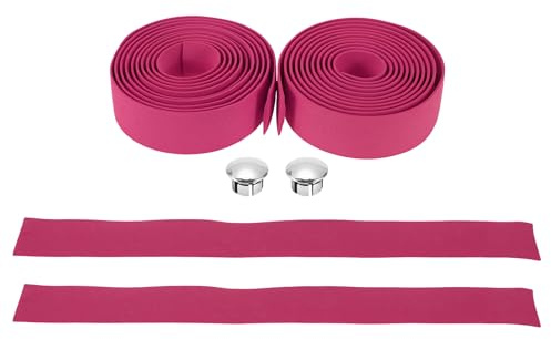 TUCKBOLD Nastro Manubrio Bici Antiscivolo | Nastro Manubrio Bici Rosa 1 Coppia