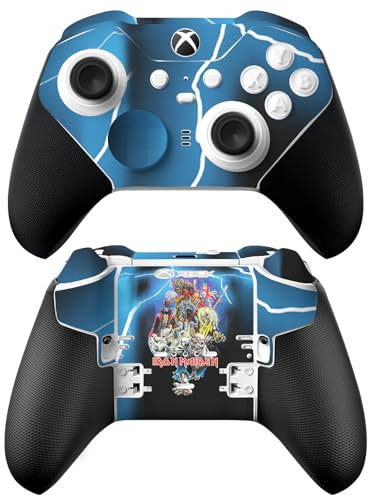 Head Case Designs Officially Licensed Iron Maiden Best Of Beast Graphic Art Vinyl Sticker Gaming Skin Decal Cover Compatible With Xbox Series X & S Elite Wireless Controller Series 2