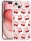 AdorableWhimsy Cherry Bow Phone Case for iPhone 14/iPhone 13 - Compatible with MagSafe Cute Bowknot Printed Clear Magnetic Case Shockproof Anti-Scratch Protective Cover for Women Girls, 6.1 Inch