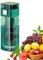 Zunishaone Botella de agua con sabor – Marcador de tiempo motivacional, infusor de transporte | Cámara de frutas, solución ligera de hidratación diaria energizante experiencia de refresco