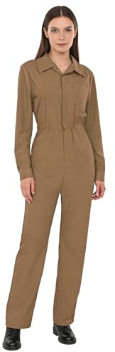 iiniim Ladies Heavy Duty Boiler Suit Regular Workwear Boiler Suit Coverall Overall Tuff Workshop Warehouse