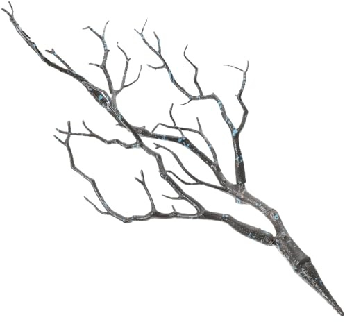 Künstliche Äste 1 Stück Kunststoff Schwarze Stäbe Weihnachten Mottoparty | Lifelike Dekoration, Niedrige Pflege, Natürliche Optik für Tischmittelstück, Mall, Fotografen und Planer