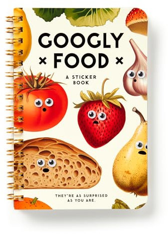 Googly Food Sticker Book (A Brass Monkey Sticker Book)