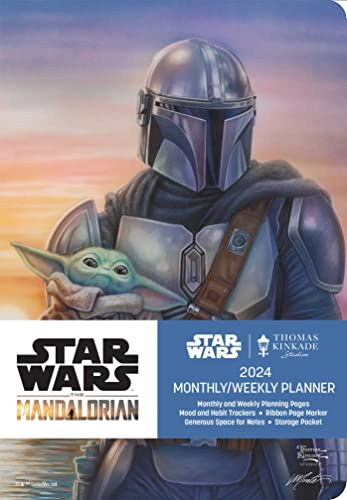 The Mandalorian by Thomas Kinkade Studios 2024 Planner Calen: A New Direction