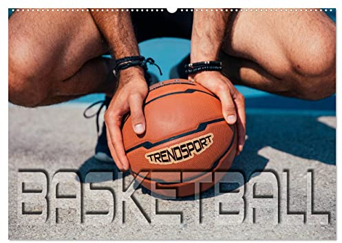 Trendsport Basketball (Wandkalender 2025 DIN A2 quer), CALVENDO Monatskalender