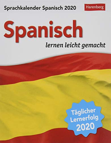 Sprachkalender Spanisch Sprachkalender. Tischkalender 2020. Tageskalendarium. Blockkalender. Format 12,5 x 16 cm: Spanisch lernen leicht gemacht