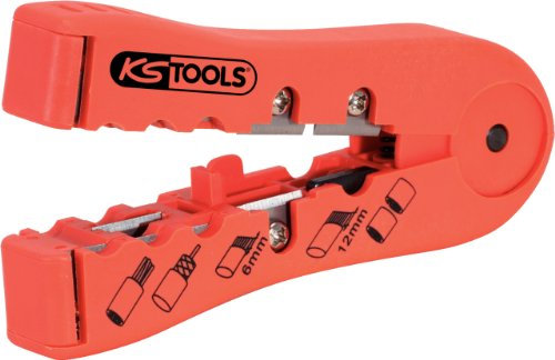 KS Tools 115.1241 Abisolierwerkzeug für Datenkabel, 2,5-12mm