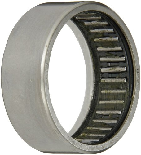 INA HK45202RS Nadellagerung, Käfig-Ziehbecher, Außenring und Rolle, Stahlkäfig, offenes Ende, doppelt versiegelt, metrisch, 45 mm Innendurchmesser, 52 mm Außendurchmesser, 20 mm Breite, 4000 U/min maximale Drehgeschwindigkeit