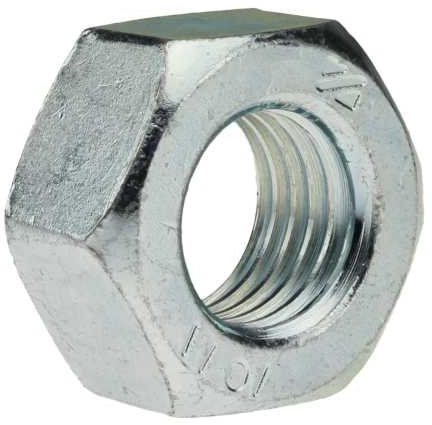 Reidl Sechskantmuttern M 20 x 1,5 mm DIN 934 10 galv. verzinkt farblos 10 Stück