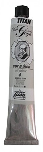 Colores Blancos Óleo Goya Titan - Tubo 15 - 150 mL, 4-Blanco Goya