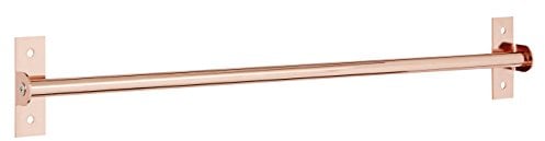 Premier Housewares SORELLO Kleiderstange, Eisen, Rose Gold, 4 x 60 x 9 cm