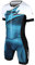 ZAOSU Racing Herren Aerosuit - Trisuit Einteiler | Triathlonanzug mit Arm, Farbe:blau, Größe:XXL