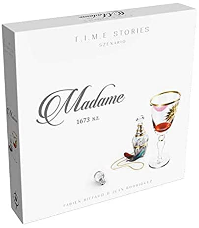 Asmodee, TIME Stories – Madame, Erweiterung, Kennerspiel, Erzählspiel, 2-4 Spieler, Ab 12+ Jahren, 90+ Minuten, Deutsch