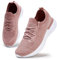 HKR Womens Athletic Running Shoes Comfortable Tennis Shoes Lightweight Walking Shoes Lace Up Trainers Breathable Wide Fit Gym Sneakers, Pink, 5.5 UK