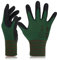 DEX FIT Premium Nylon Nitril Arbeitshandschuhe FN320; 3D-Komfort, Dehnbare Passform, Griff, Dünne, Leichte Arbeitshandschuhe, Langlebig, Atmungsaktiv, Kühl, Waschbar;Waldgrün XL (10) 3 Paare