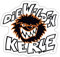 Spreadshirt Die Wilden Kerle Logo Sticker, max. 10 x 10 cm, 10 x 10 cm, Mattweiß