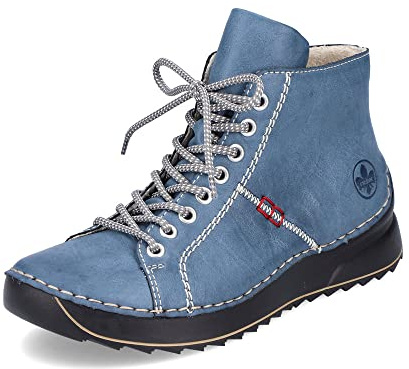 Rieker Damen Klassische Stiefeletten 71510, Frauen Stiefeletten | Rieker Schnürstiefel mit weicher Decksohle und schockabsorbierender Sohle – langlebig, modern und bequem bei jedem Schritt.