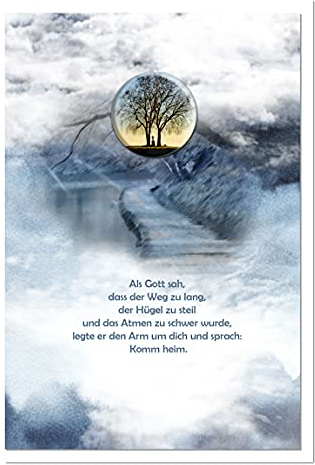 metALUm Trauerkarte HOFFNUNG | Erlösung 1001175