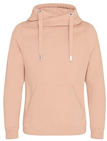 AWDis Just Hoods JH021 Unisex Nacken die Kreuzung Kapuzenpullover - Nackt - XS