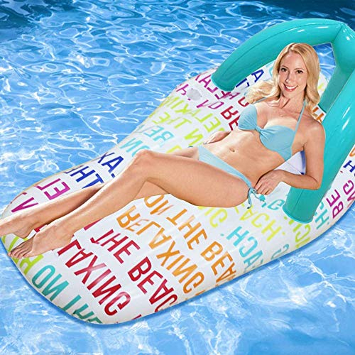 Luftmatratze Pool Schwimmring Erwachsene Airbetten Strand Meer Pool Wasser Aufblasbarer Schwimmring Erwachsene Spielzeug Wasser Hausschuhe schwebende Reihe Floating 158 * 70cm zum Abkühlen im Pool
