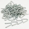 Krampen 200g ca. 68 Stück 3,0mm/30mm Zaunklammern U-Typ Verzinkte Extra Scharf Befestigungsnägel - Maschendraht und gewebte Zäune Garten-Pfosten