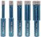 Porcelain Tile Drill Bits Set 6/8/10/12/14mm - MINLAYCUT Diamond Hole Saw Kit with Hex Shank for Porcelain Tile Ceramic Granite Marble
