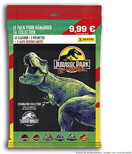 Panini Jurassic Movie 3 Trading Cards – 30. Geburtstag Starter Pack