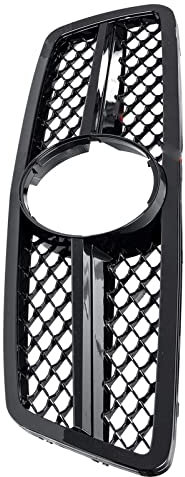 DMORJ Rejilla W203 para Parachoques Delantero De Coche, Parrilla para Mercedes para Benz Clase C W203 C280 C320 C240 C200 2001-2007, Parrillas De Carreras (Color : B)
