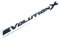 Auto Emblem Aufkleber für Mitsubishi Lancer Evolution X EVO, Auto Karosserie Buchstaben Emblem Aufkleber Abzeichen Aufkleber, Logo Abzeichen Dekoration Aufkleber Autozubehör,A Black