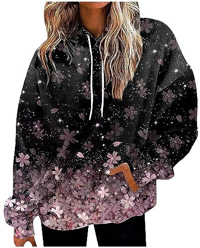 Zipper Hoodie Damen, Hoodies Damen Damen Pullover, Pullover & Strickjacken Für Damen Damen Sweatshirt, Kapuzenpulli Damen Hoodie Hoodie Jacke Damen Oversize Damen Hoodie Pullover Teenager Mädchen