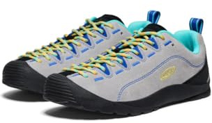 KEEN Women's Jasper Sneaker, Alloy/Black, 8