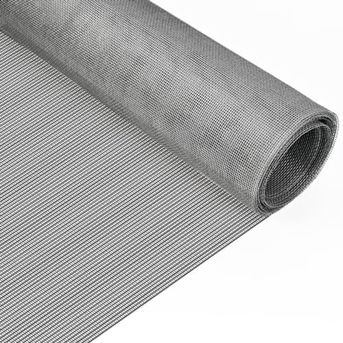 Cieex Moustiquaire Fenetre Toile Moustiquaire au Metre 270 * 150cm Moustiquaires en Fibre de Verre Protection Anti-Insectes