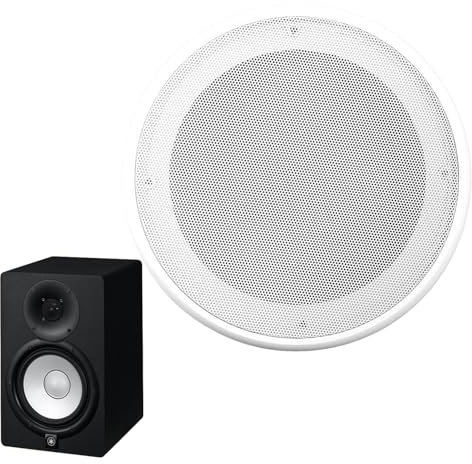 Parrilla de altavoz redonda, altavoz de techo a prueba de polvo para coche, elegante protector de altavoz para vehículos, protector de altavoz que ahorra espacio para viajes, vida diaria
