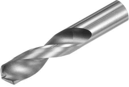 QUARKZMAN Forets en Carbure de Tungstène C2/K20, 13mm, Tige Droite, Outil de Perçage pour Acier Inoxydable, Aluminium, Fer, Métal, Plastique