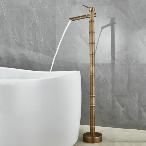 Frostsicherer Außenwasserhahn, Wassersäule Garten mit Wasserhahn, Dekorativer Brunnen mit Wasserhahn im Retro-Stil für Garten, Bauernhof, Weide, Hinterhof, Bewässerung, Waschen(34cm(13in))