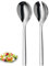 MOAZIFI Salatbesteck,Salatlöffel Und Salatgabeln, Salatbesteck Edelstahl, Salat, Servierlöffel, Salatlöffel, Salat Besteck, Edelstahl Poliert, Glänzend, Spülmaschinengeeignet