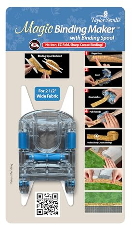 Taylor Seville Magic bias Tape Maker 2-1/2 inches - 1pcs