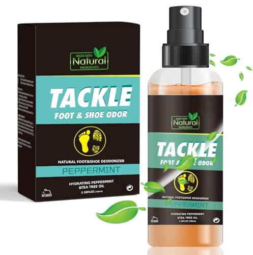 100ml Geruchsstopp Schuhspray, Outdoors Schuhdeo-Spray,Schuhspray gegen Geruch, für frische Schuhe den ganzen Tag alle Schuhtypen Geruchsstopp