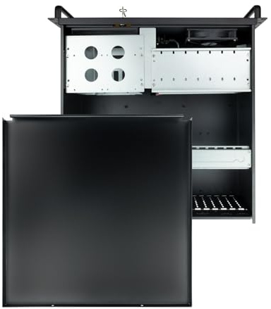 Boîtier IPC Rack 4U 19 ATX, 2 x 5,25 externes, 1 x 3,5 Externe, 8 x 3,5 Interne, USB. Idéal pour serveurs et Stockage de données.