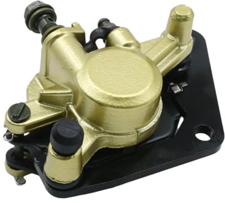 JUUDDENPARTS Front Brake Caliper With Pads Bracket, Replacement for Yamaha YBR125 2007 2008 2009 2010 2011 2012 2013 2014 2015 2016 2017
