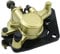 JUUDDENPARTS Front Brake Caliper With Pads Bracket, Replacement for Yamaha YBR125 2007 2008 2009 2010 2011 2012 2013 2014 2015 2016 2017