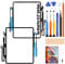 Atwist Bildschirm für iPad Pro 12.9 2018 3rd Generation Touch Screen - für iPad Pro 12.9 3rd Touchscreen A2014 A1895 A1876 Digitizer Glas (Schwarz, Kein LCD)