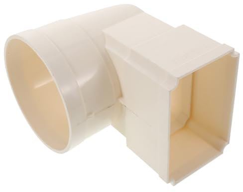 QUMIIRITY Drain Pipe Elbow Gutter Splash Blocks for Land Drainage Gutter Splash Dryer Vent Elbow Drain Extension Bracket