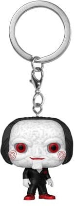 Funko Pop! Keychain: Saw 10th Anniversary - Billy Novelty Keyring - Collectable Mini Figure - Stocking Filler - Gift Idea - Official Merchandise - Movies Fans - Backpack Decor
