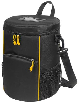 SANRLO Tennisball-Tasche mit Schultergurt, abnehmbarer, verstellbarer Schultergurt, Tragetasche für Baseball-Pickleball-Training