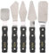 Ohulelks 5-Teiliges Malmesser-Set Aus Edelstahl, Spachtelpalettenmesser zum Mischen Von Öl, Leinwand und Acryl, Geeignet für Künstler